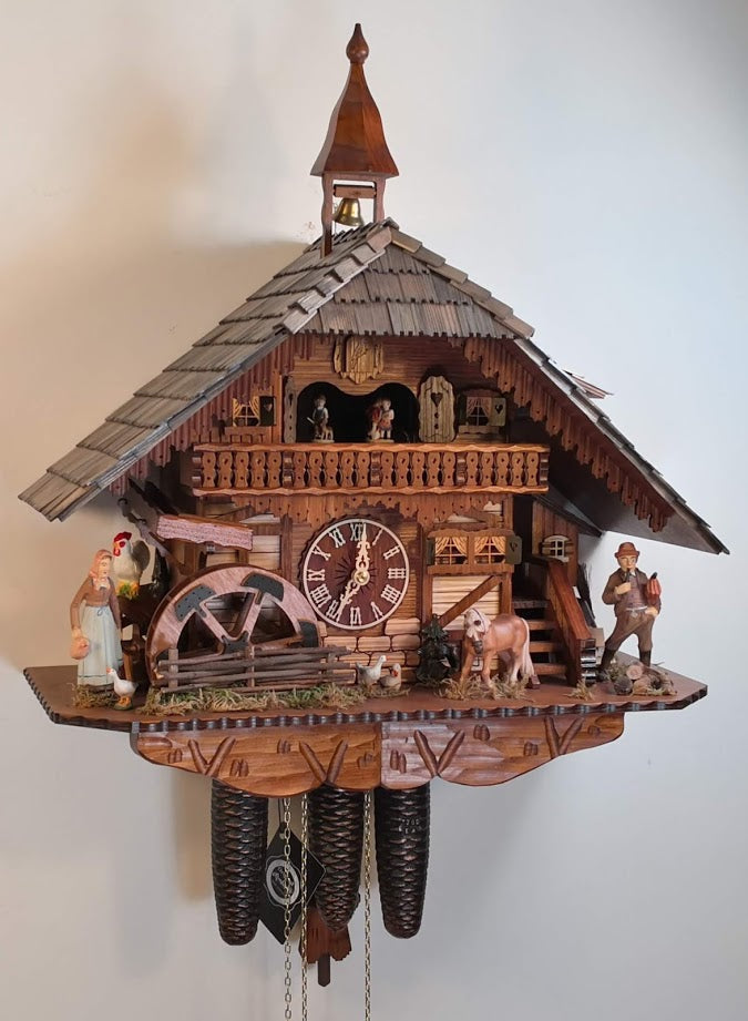 (No 0513-3) Curen 27インチ ブラウン nci cc 8393 - Horse – Suburban Clock and Repair